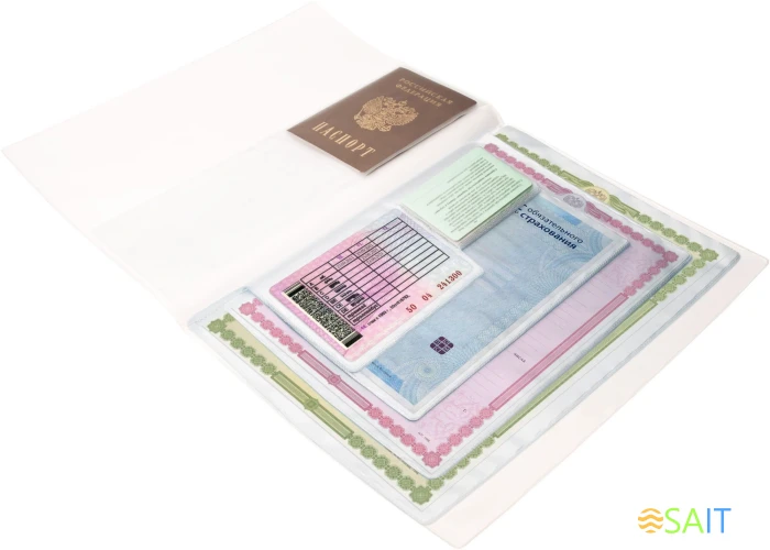 Папка Silwerhof Cloud для семейных документов (на 4компл.) 230x310мм