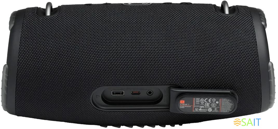 Колонка порт. JBL Xtreme 3 черный 100W 4.0 BT/3.5Jack 15м 5000mAh (JBLXTREME3BLK(AS/EU))