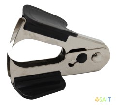 Антистеплер Silwerhof N10 24/6 26/6 черный с фиксатором коробка