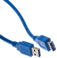 Кабель VCOM USB 3.2 Type-AM - USB 2.0 Type-AF 5м