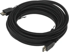 Кабель аудио-видео Cactus CS-HDMI.2-5 HDMI (m)/HDMI (m) 5м. позолоч.конт. черный