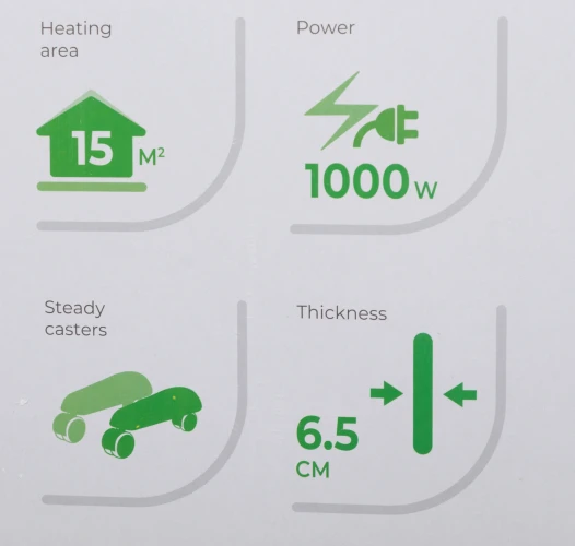 Конвектор Royal Clima Sorento Meccanico REC-S1000M 1000Вт белый