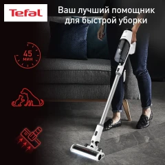 Пылесос Tefal Handstick TY6975WO белый/черный