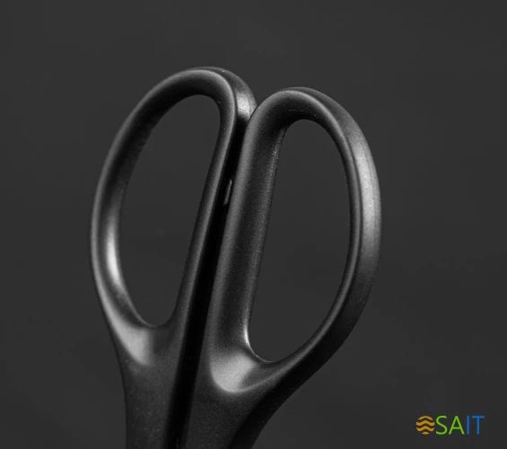 Ножницы Deli EM600 офисные 170мм ручки пластиковые сталь ассорти чехол с европод.