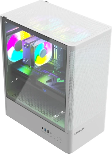 ПК Teclast G03 i5 14400F (2.5) 32Gb SSD1Tb RTX5070 12Gb Windows 11 Pro GbitEth 750W белый (G03 14400F32G1T5070WKRU)