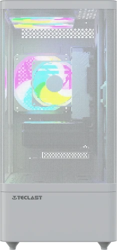 ПК Teclast G03 i5 14400F (2.5) 32Gb SSD1Tb RTX5070 12Gb Windows 11 Pro GbitEth 750W белый (G03 14400F32G1T5070WKRU)