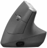 Мышь Logitech MX Vertical черный/черный оптическая 4000dpi беспров. BT/Radio USB 6but (910-005451)