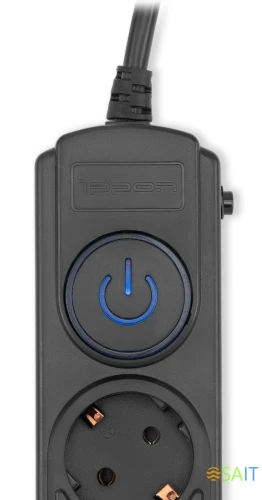 Сетевой фильтр Ippon BK-6-EU-1.8-16-B 1.8м (6 розеток) черный (коробка)