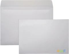 Конверт Silwerhof Eco 164.250 C4 229x324мм белый силиконовая лента 90г/м2 (pack:250pcs)