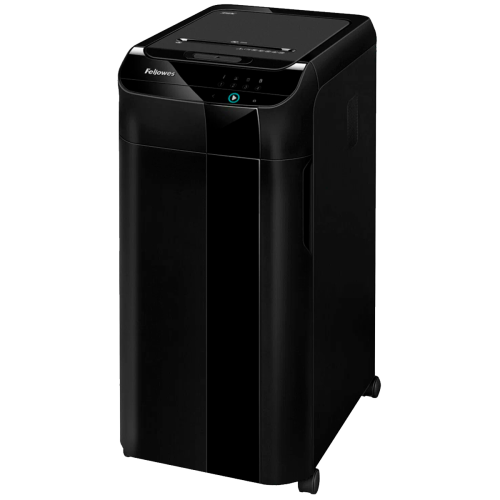 Шредер Fellowes® AutoMax® 350C, автоподача, DIN P-4, 4х38мм, 350 лст., 68 лтр., Smart Lock , шт Fellowes AutoMax 350C