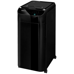 Шредер Fellowes® AutoMax® 350C, автоподача, DIN P-4, 4х38мм, 350 лст., 68 лтр., Smart Lock , шт Fellowes AutoMax 350C