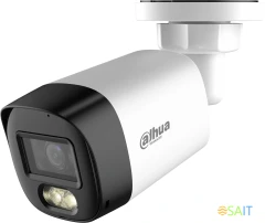 Камера видеонаблюдения аналоговая Dahua DH-HAC-HFW1500RLP-IL-A-0280B-S3 2.8-2.8мм HD-CVI HD-TVI цв. корп.:белый (DH-HAC-HFW1500RLP-IL-A-0280B)