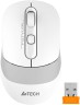 Мышь A4Tech Fstyler FB10CS белый/серый оптическая 2000dpi silent беспров. BT/Radio USB 4but (FB10CS USB GRAYISH WHITE)