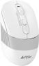 Мышь A4Tech Fstyler FB10CS белый/серый оптическая 2000dpi silent беспров. BT/Radio USB 4but (FB10CS USB GRAYISH WHITE)