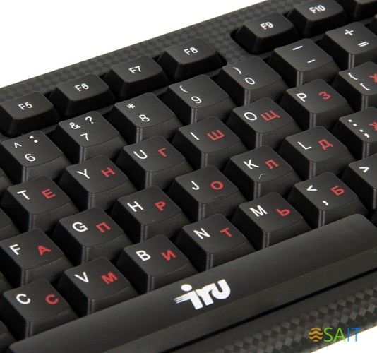 Клавиатура + мышь Оклик 621M IRU клав:черный мышь:черный USB (475653)