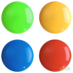 Магнит Silwerhof Classic для досок пластик ассорти d40мм круглый (упак.:4шт)