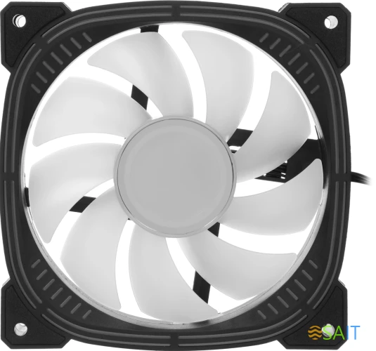 Вентилятор для корпуса Formula Nulight 12BK RGB 120х120x25 черный 3-pin 4-pin (Molex) 19.06дБ (NULIGHT 12BK FR) Ret