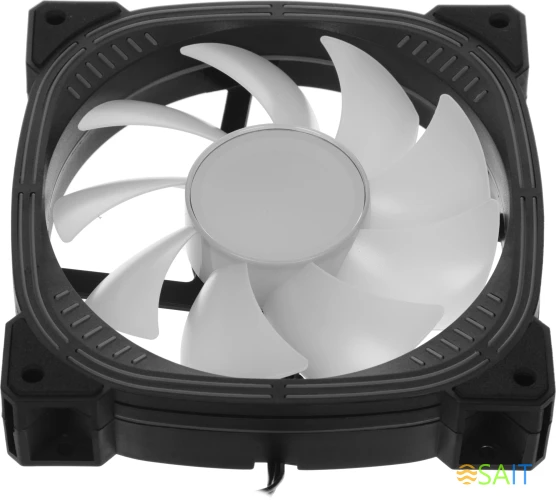 Вентилятор для корпуса Formula Nulight 12BK RGB 120х120x25 черный 3-pin 4-pin (Molex) 19.06дБ (NULIGHT 12BK FR) Ret