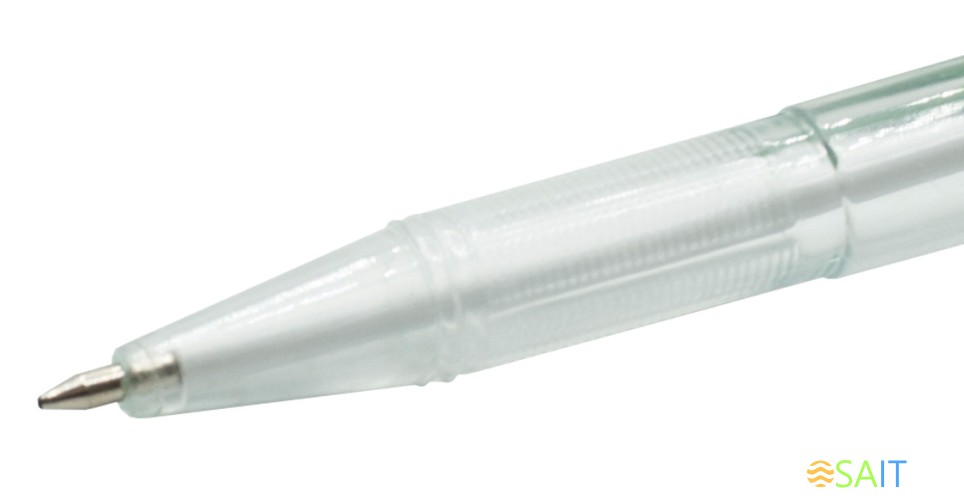 Ручка шариков. Buro зеленый d=0.7мм син. черн. индив. пак.ев. на подставке сменный стержень линия 0.5мм кругл.