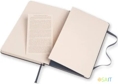 Блокнот Moleskine CLASSIC QP062B20 Large 130х210мм 240стр. нелинованный твердая обложка синий сапфир