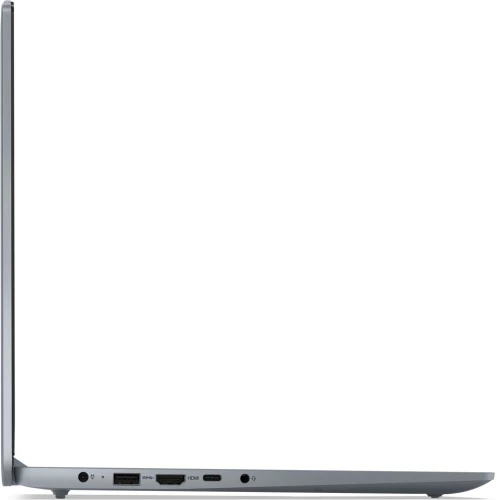 Ноутбук Lenovo IdeaPad Slim 3 15IRH8 Core i7 13620H 16Gb SSD512Gb Intel UHD Graphics 15.6" IPS FHD (1920x1080) noOS grey WiFi BT Cam (83EM00C1RK)