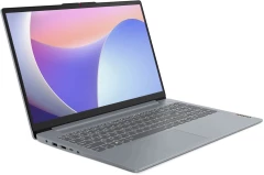 Ноутбук Lenovo IdeaPad Slim 3 15IRH8 Core i7 13620H 16Gb SSD512Gb Intel UHD Graphics 15.6" IPS FHD (1920x1080) noOS grey WiFi BT Cam (83EM00C1RK)