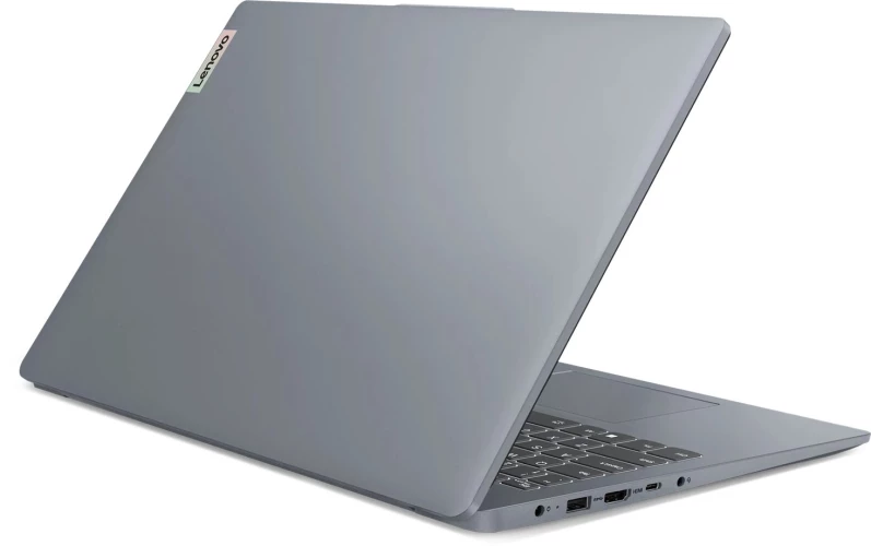 Ноутбук Lenovo IdeaPad Slim 3 15IRH8 Core i7 13620H 16Gb SSD512Gb Intel UHD Graphics 15.6" IPS FHD (1920x1080) noOS grey WiFi BT Cam (83EM00C1RK)