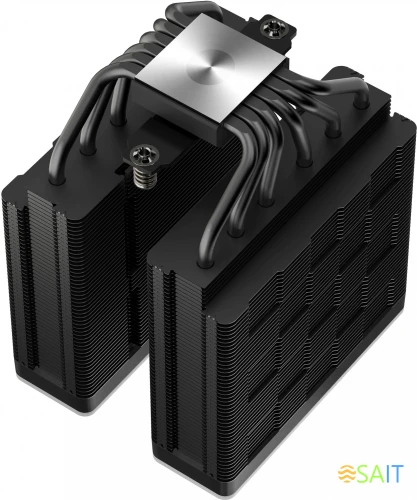 Устройство охлаждения(кулер) Deepcool AG620 Bk V2 ARGB Soc-AM5/AM4/1200/1700/1851 черный 4-pin 15-29.4dB Al+Cu 260W 1330gr Ret (R-AG620-BKAMMN-GJD)