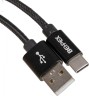 Кабель USB (m)-USB Type-C (m) 3м черный