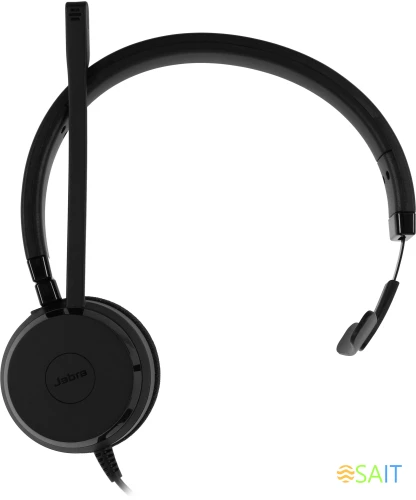 Наушники с микрофоном Jabra Evolve 20 MS Mono черный 1.2м накладные USB оголовье (4993-823-109)