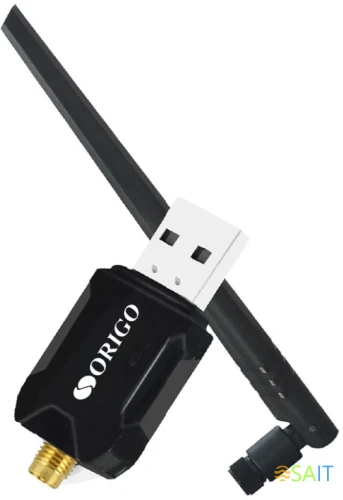 Сетевой адаптер Wi-Fi Origo OW900A OW900A/A1A AX900 USB 2.0 (ант.внеш.съем) 1ант.