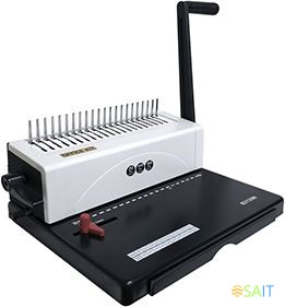 Переплетчик Office Kit B2120N A4/перф.25л.сшив/макс.500л./пластик.пруж. (4.5-51мм)