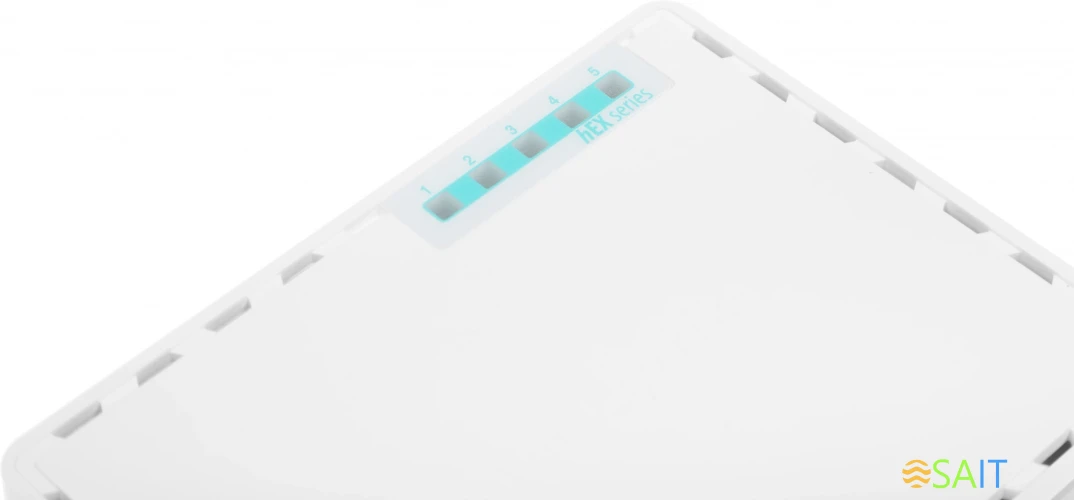 Маршрутизатор MikroTik hEX refresh (E50UG) 10/100/1000BASE-TX белый