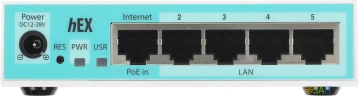 Маршрутизатор MikroTik hEX refresh (E50UG) 10/100/1000BASE-TX белый