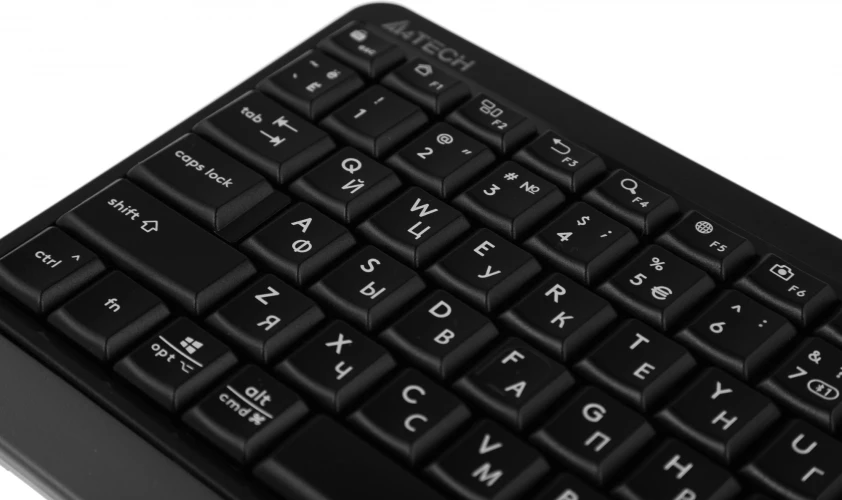 Клавиатура A4Tech FBK11 черный/серый USB беспроводная BT/Radio slim (FBK11 GREY)