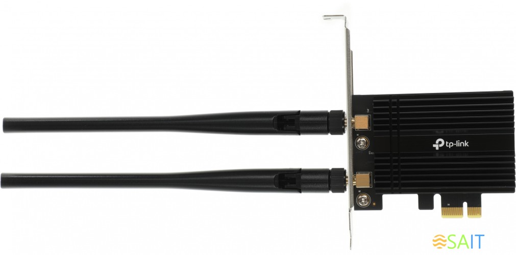 Сетевой адаптер Wi-Fi + Bluetooth TP-Link Archer TX50E AX3000 PCI Express (ант.внеш.несъем.) 2ант.