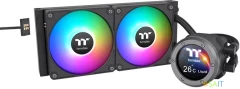 Система водяного охлаждения Thermaltake TH240 V2 Ultra EX ARGB Soc-AM5/AM4/1200/1700/1851 черный 4-pin 28.5dB Al LCD Ret (CL-W414-PL12SW-A)