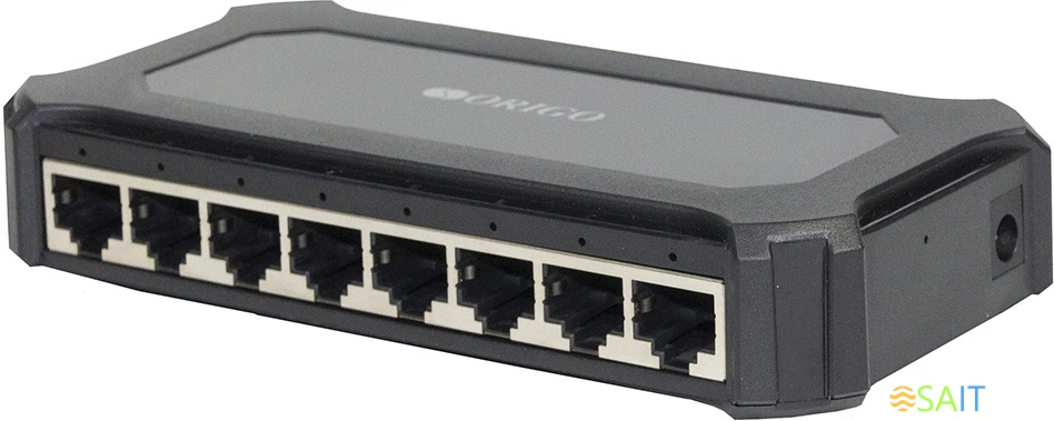 Коммутатор Origo OS2108 OS2108/A1A (L2) 8x1Гбит/с неуправляемый