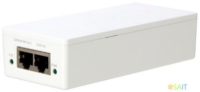Инжектор PoE Dahua DH-TAM1GT1GT-30 10/100/1000BASE-T 30Вт 100-240В(АС)