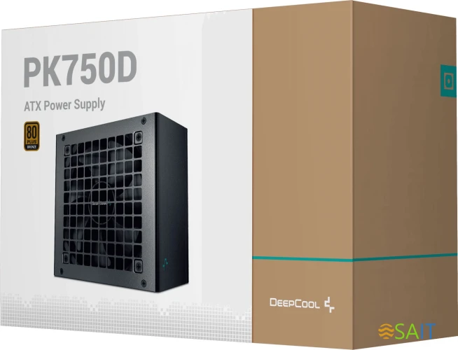 Блок питания Deepcool ATX 750W Game Storm PK750D V2 80+ bronze (20+4pin) APFC 120mm fan 8xSATA RTL