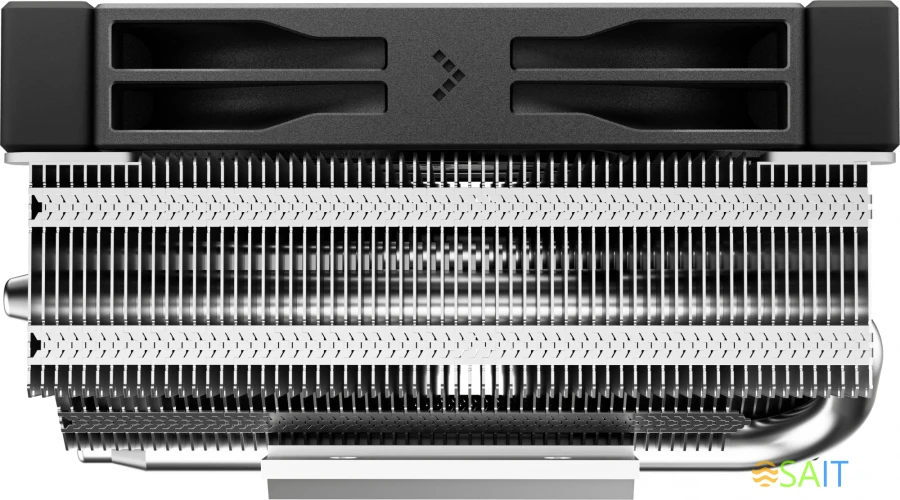 Устройство охлаждения(кулер) Deepcool AN400 Soc-AM5/AM4/1200/1700/1851 черный 4-pin 23.2dB Al 150W 431.4gr Ret (R-AN400-BKNNMN-G)