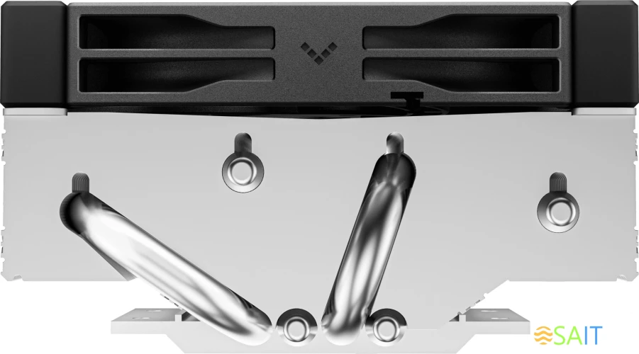 Устройство охлаждения(кулер) Deepcool AN400 Soc-AM5/AM4/1200/1700/1851 черный 4-pin 23.2dB Al 150W 431.4gr Ret (R-AN400-BKNNMN-G)