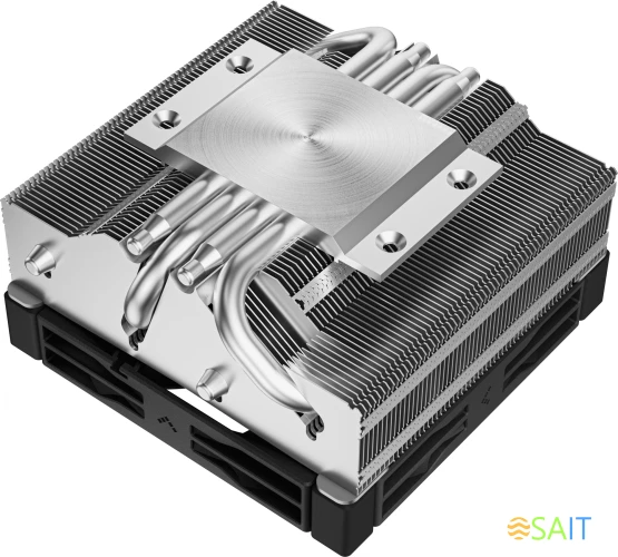 Устройство охлаждения(кулер) Deepcool AN400 Soc-AM5/AM4/1200/1700/1851 черный 4-pin 23.2dB Al 150W 431.4gr Ret (R-AN400-BKNNMN-G)