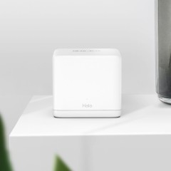Бесшовный Mesh роутер Mercusys Halo H30G(2-pack) AC1200 10/100/1000BASE-TX белый (упак.:2шт)