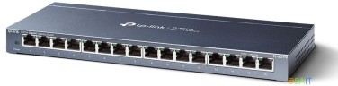 Коммутатор TP-Link TL-SG116 (L2) 16x1Гбит/с неуправляемый