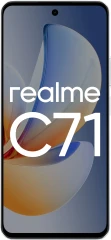 Смартфон Realme RMX5303 C71 128Gb 8Gb белый моноблок 3G 4G 2Sim 6.67" 720x1604 Android 15 50Mpix 802.11 a/b/g/n/ac NFC GPS GSM900/1800 GSM1900 Protect FM microSD max2048Gb
