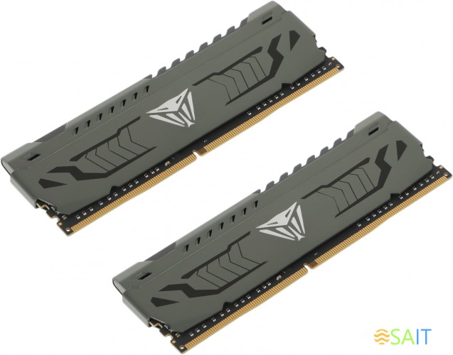 Память DDR4 2x8Gb 3600MHz Patriot PVS416G360C7K Viper Steel RTL Gaming PC4-28800 CL17 DIMM 288-pin 1.35В dual rank с радиатором Ret
