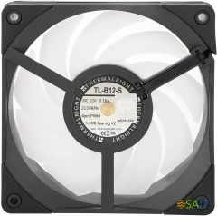 Вентилятор для корпуса Thermalright TL-B12-S ARGB 120х120x25.6 черный 4-pin 28.1дБ Ret