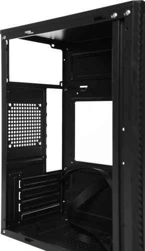 Корпус Accord Entry ACC-2053B черный без БП mATX 1x80mm 1x120mm 2xUSB2.0 audio