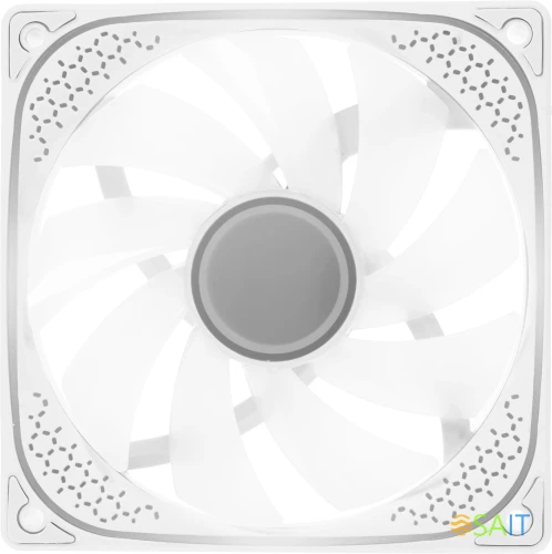 Вентилятор для корпуса Accord ACC-YH12 ARGB 120х120x25 белый 4-pin 27дБ (ACC-YH12 ARGB WHITE) brown box